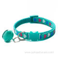 Luxury Multicolor Small Pet Cat Collar with Bell